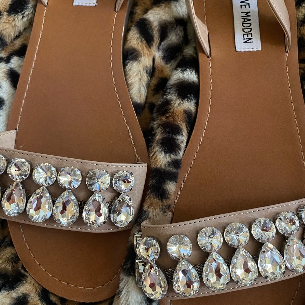 Steve Madden Angel embellished sandals